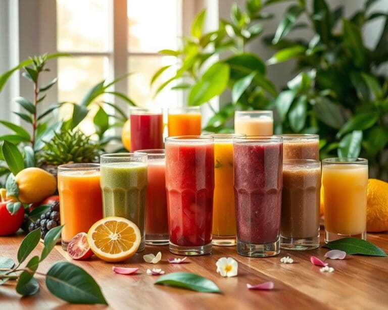 Gezonde drankjes die energie geven
