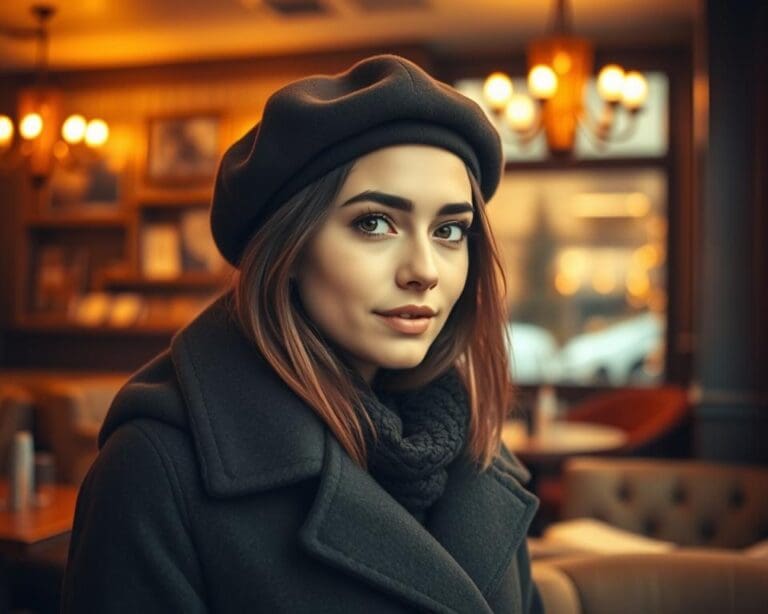 Hoe draag je een baret stijlvol in de winter?