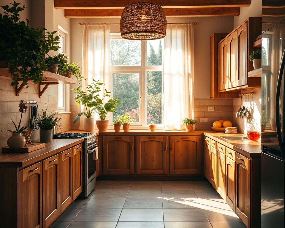 Hoe geef je je keuken een natuurlijke uitstraling?