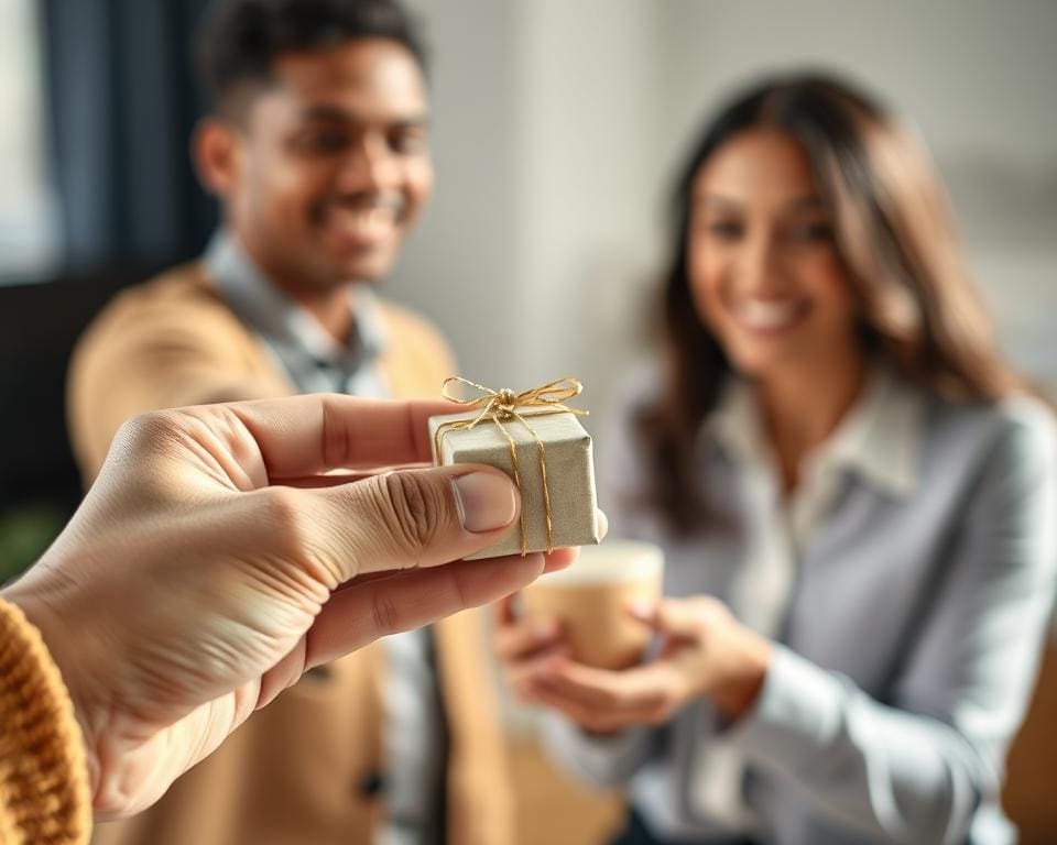 Hoe kies je een attent gebaar voor een collega?