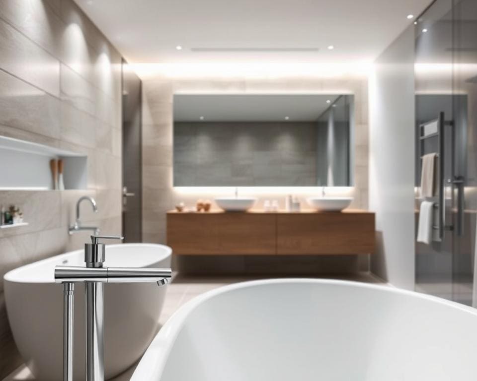 Hoe werkt een slim bad met temperatuurregeling?