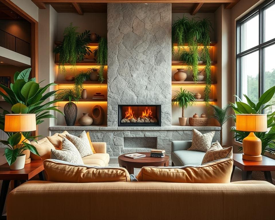 Waarmee creëer je luxe met natuurlijke elementen?