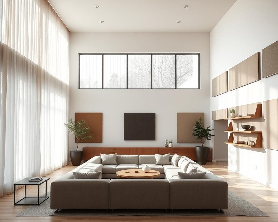 Waarmee verbeter je akoestiek in een moderne woning?