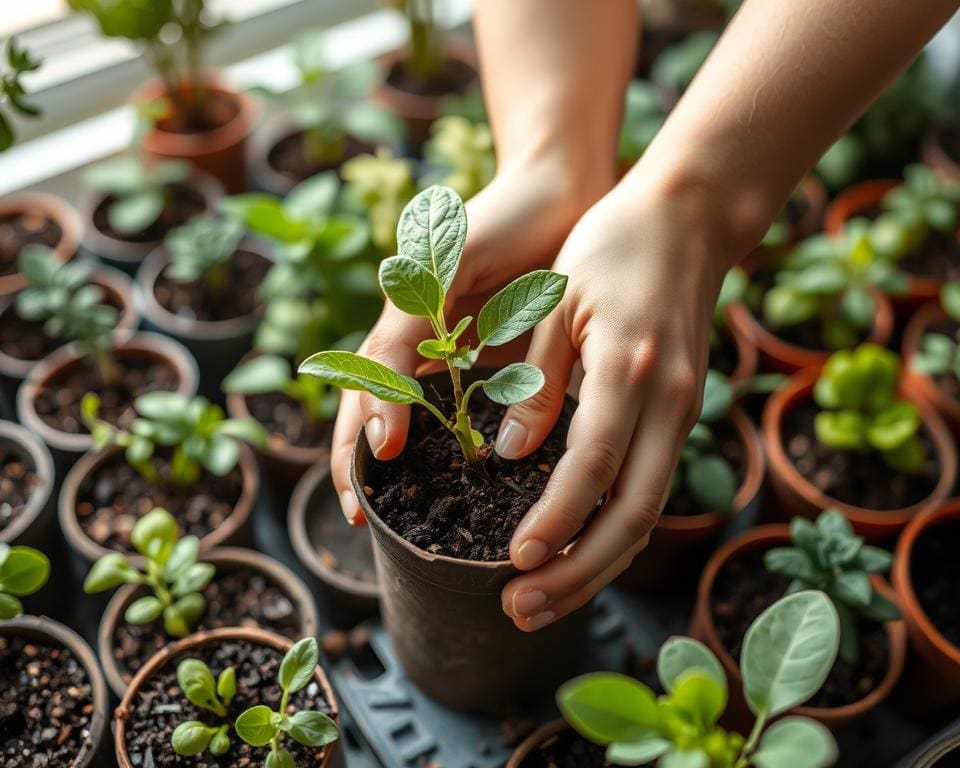 Wat is de beste manier om planten te stekken?