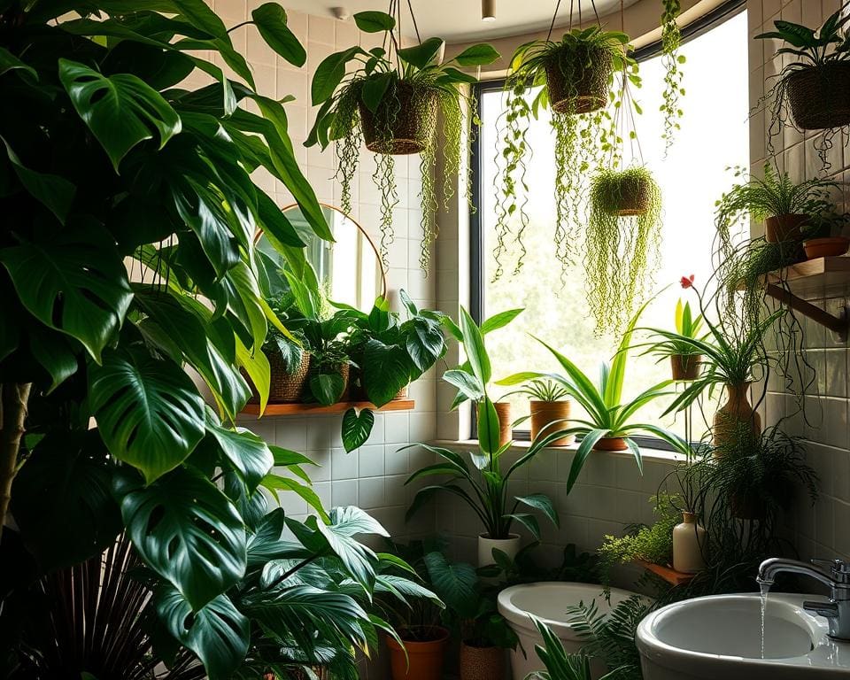 Wat zijn de beste planten voor in de badkamer?