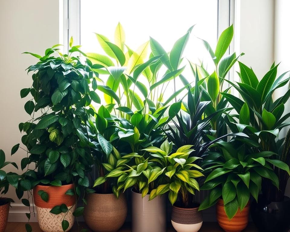 Wat zijn de beste planten voor weinig licht?