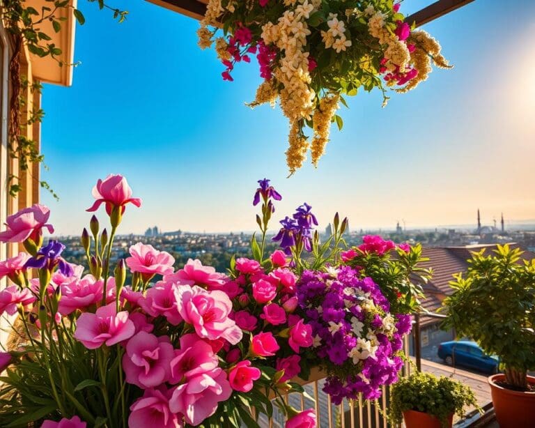 Wat zijn de mooiste bloemen voor op het balkon?