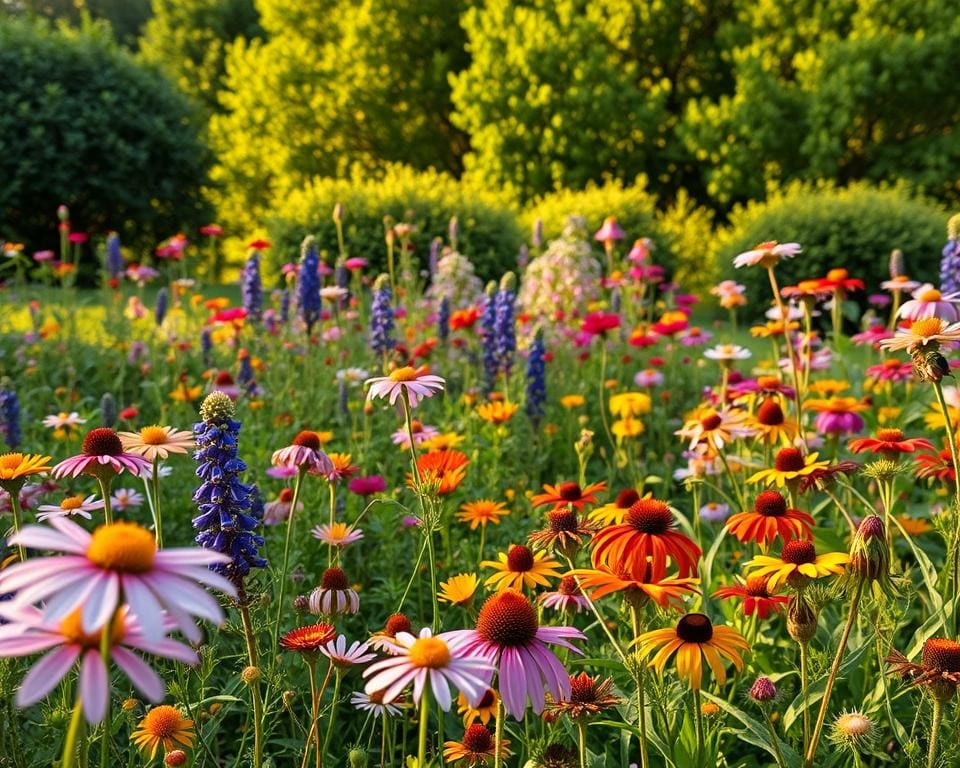 Wat zijn insectvriendelijke bloemen voor buiten?
