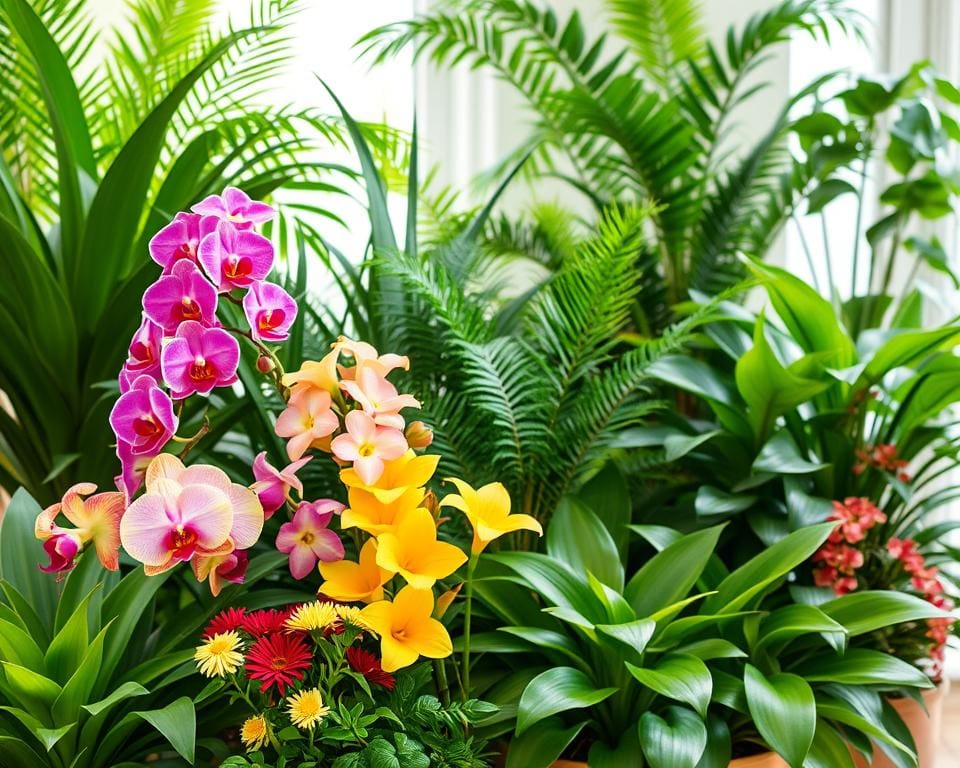 Wat zijn populaire bloeiende kamerplanten?