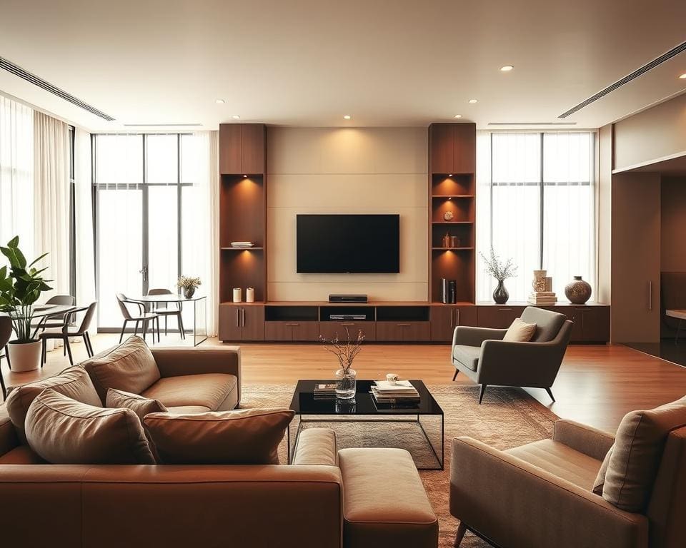 Welke meubels passen in een modern gezinshuis?