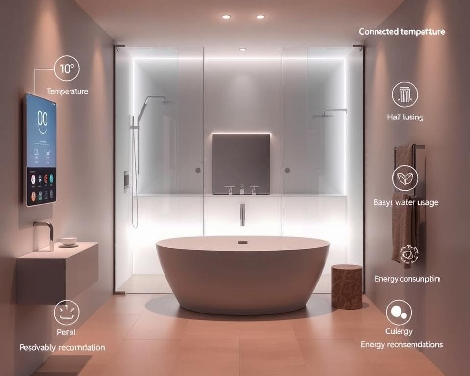 Welke slimme functies biedt een connected badkamer?