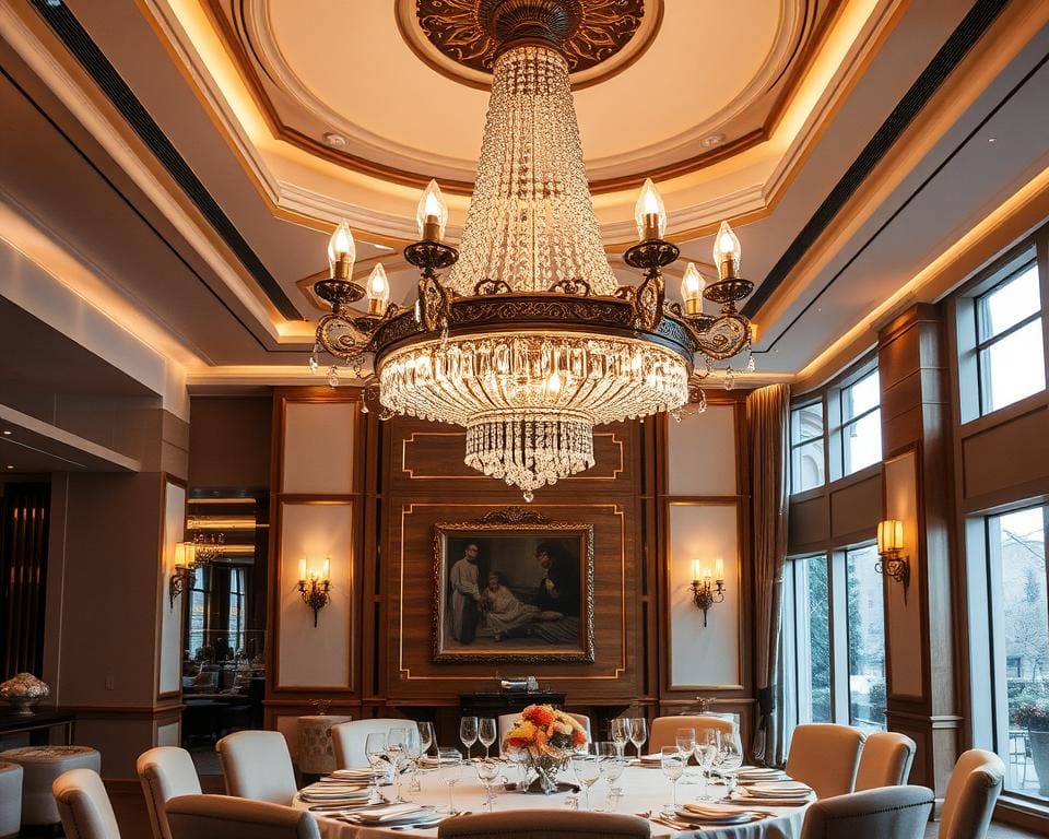 Welke verlichting past bij een luxe eetkamer?
