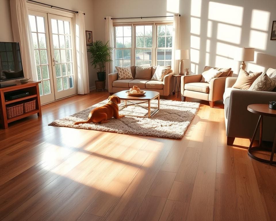 Welke vloer is geschikt voor huisdieren en comfort?