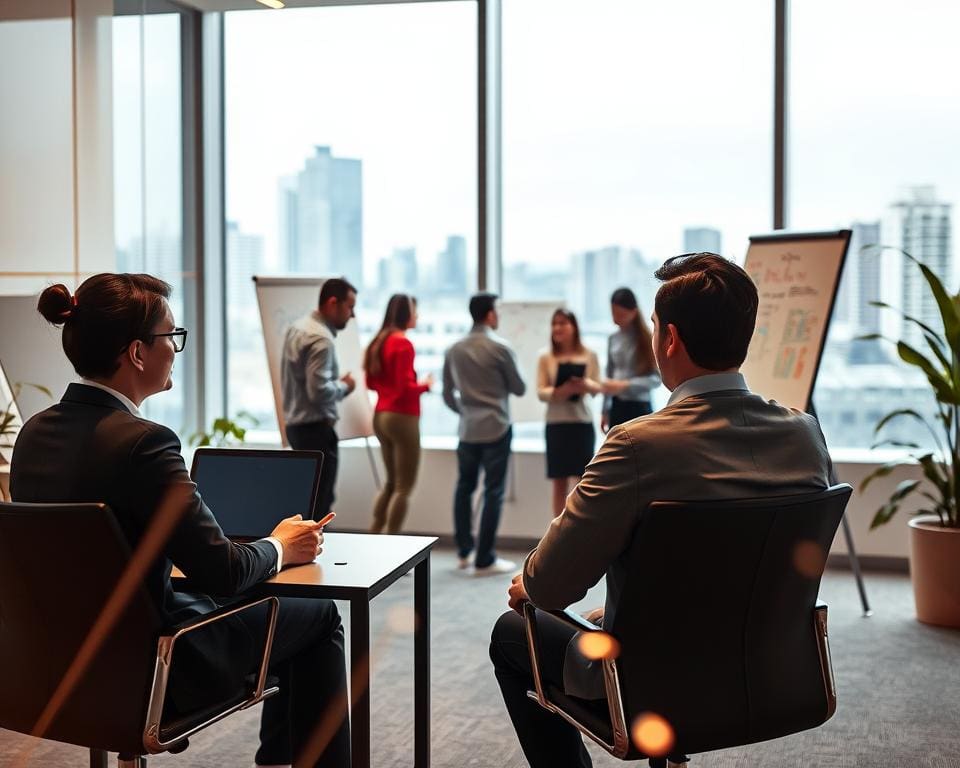Hoe ondersteunen bedrijven groei in verschillende beroepen?