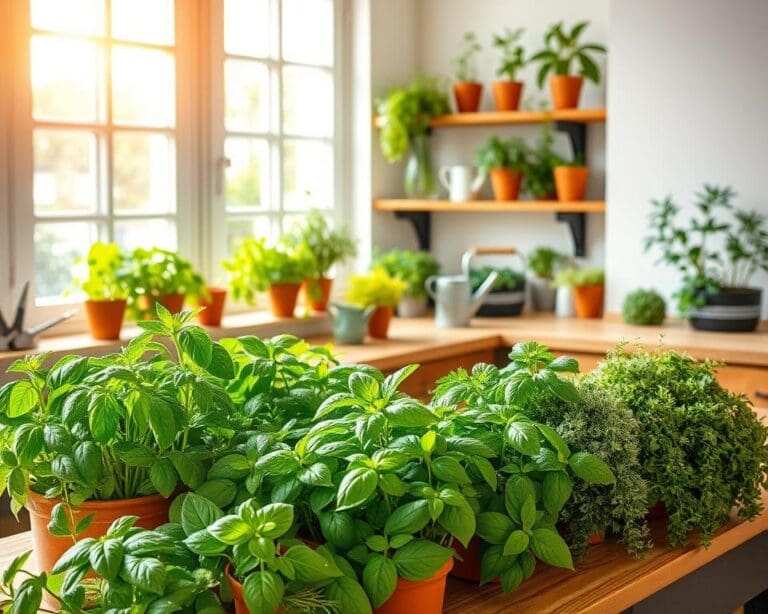 Hoe verzorg je kruidenplanten in de keuken?