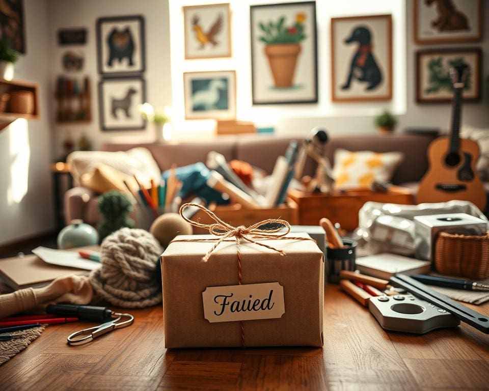 Hoe vind je een verrassing die bij iemands hobby past?