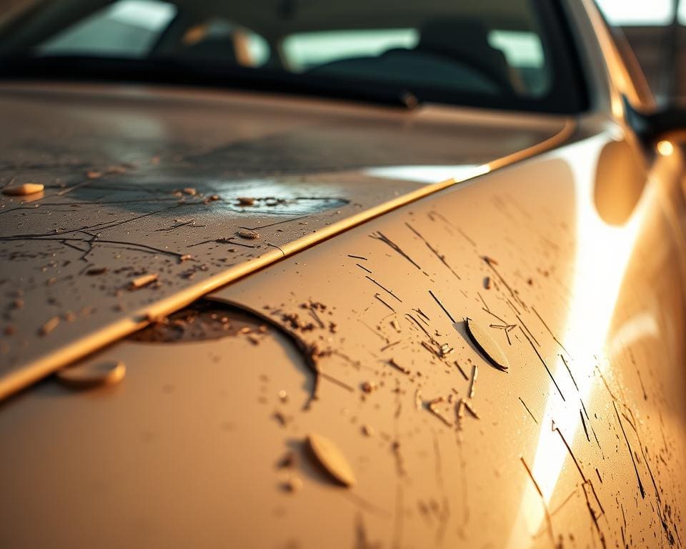 Hoe worden diepe krassen op je auto hersteld?