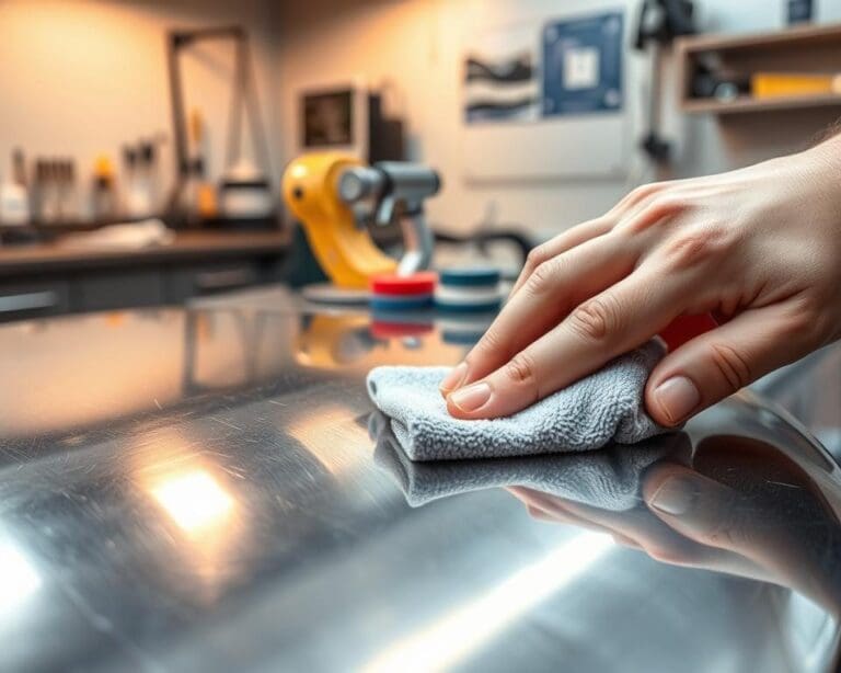 Wanneer is krassen polijsten voldoende?