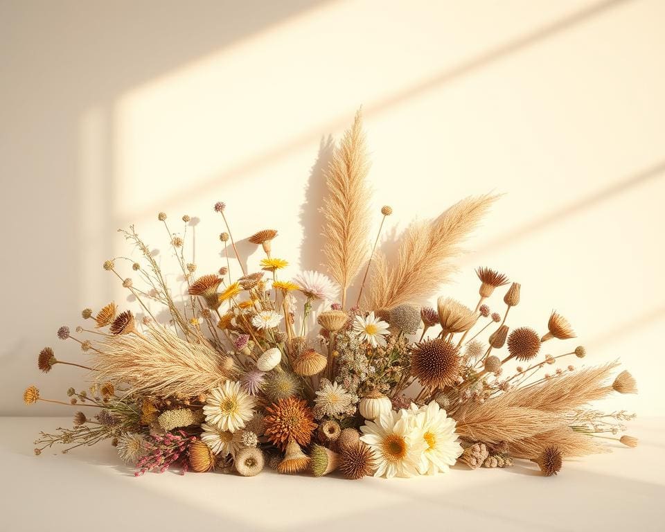 Wat zijn de trends in droogbloemen en bloemendecoratie?