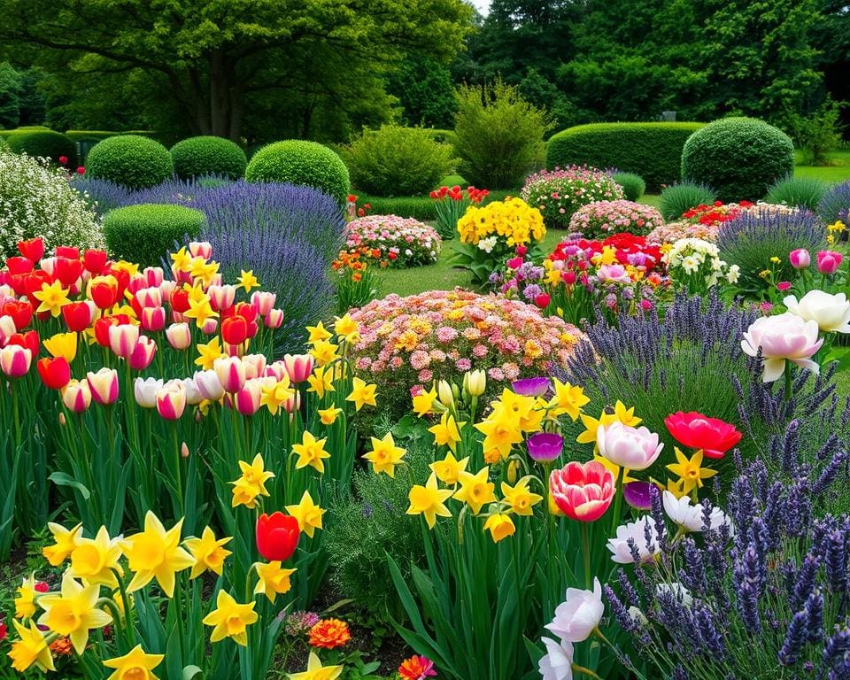 Wat zijn populaire tuinbloemen voor Belgische tuinen?