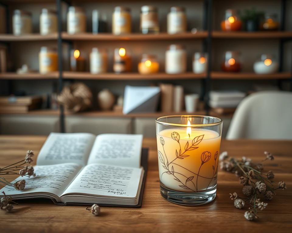 Is een geurkaars met verhaal origineler dan standaard?