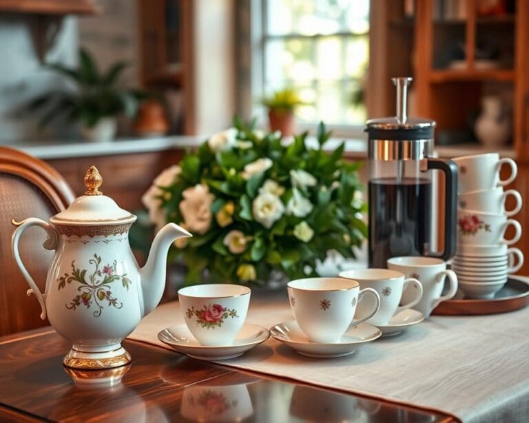 Is een luxe thee- of koffieset een stijlvol geschenk?