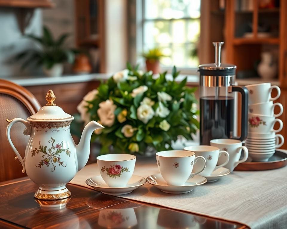 Is een luxe thee- of koffieset een stijlvol geschenk?