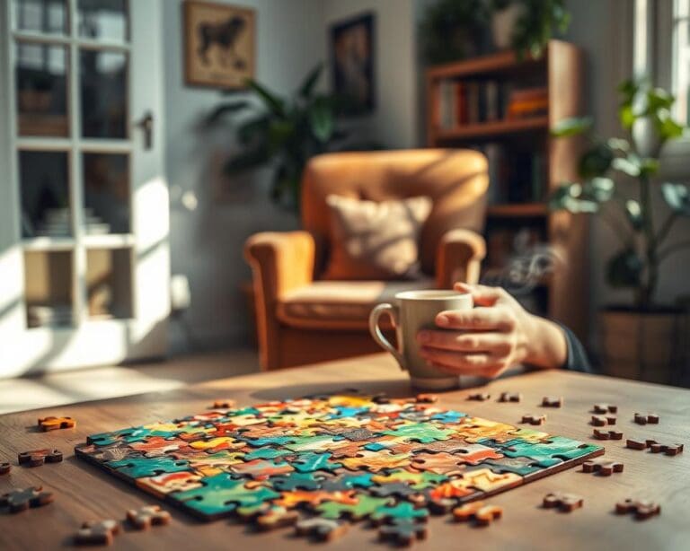 Is een puzzel een origineel cadeau voor ontspanning?