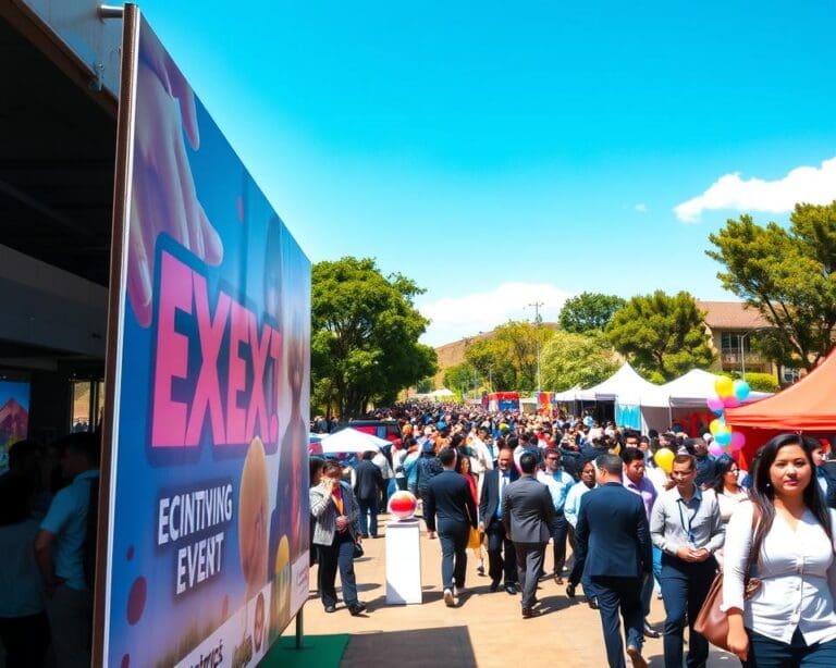 Waarom een grote reclamebanner inzetten voor events?