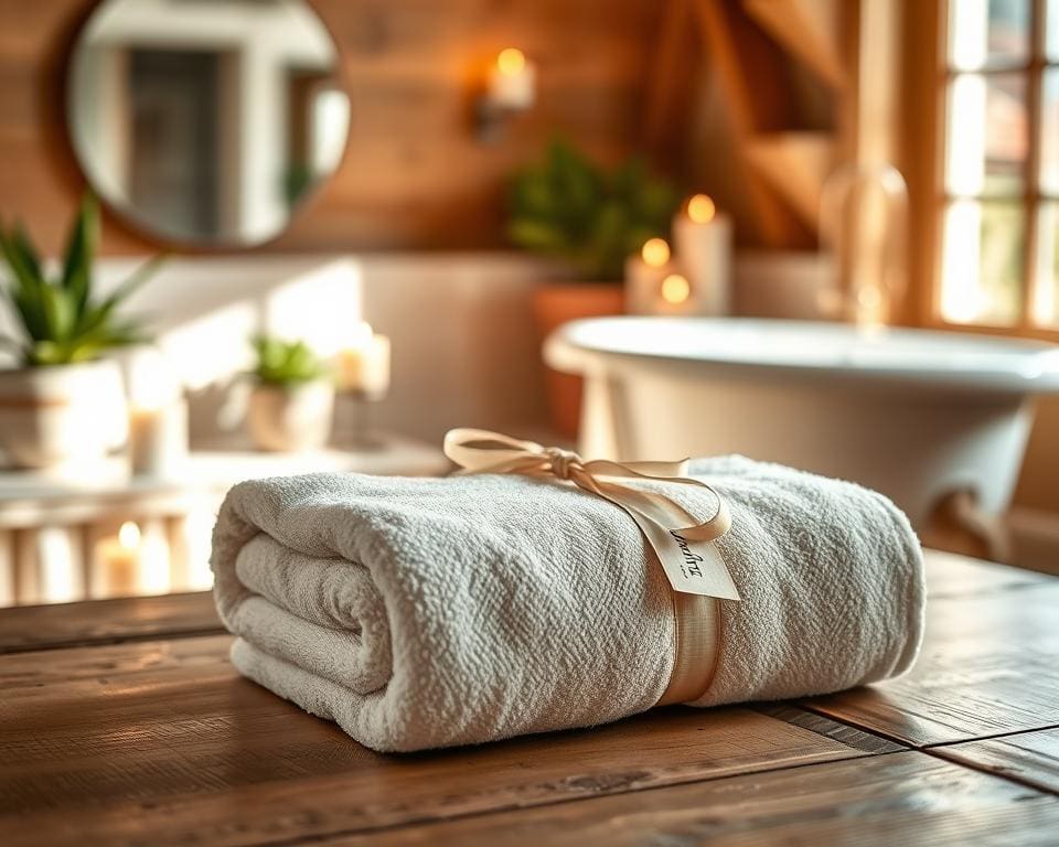 Waarom geef je iemand een zachte badhanddoek cadeau?