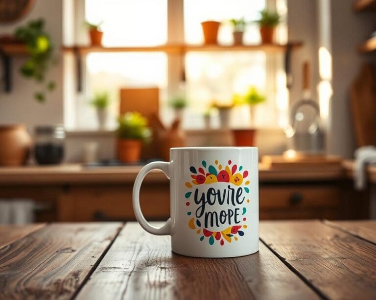 Waarom is een gepersonaliseerde mok zo geliefd?