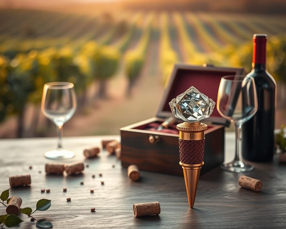 Waarom is een wijnstopper een leuk klein cadeau?