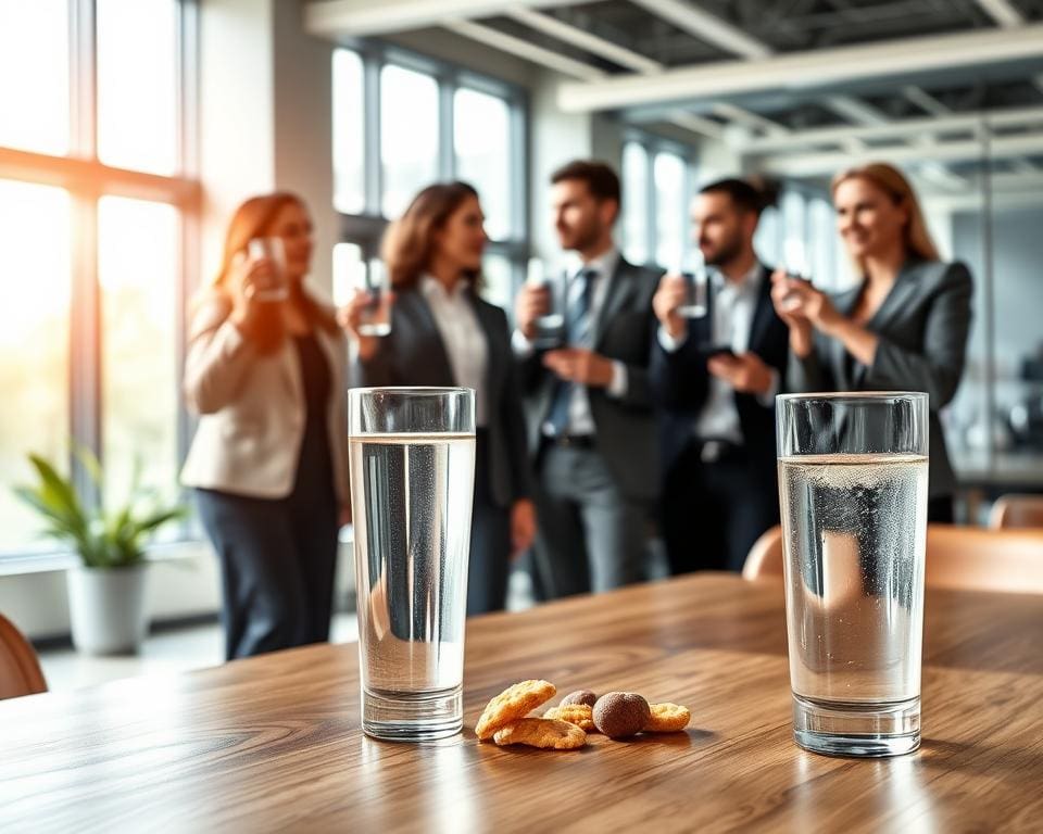 Waarom is water drinken zo belangrijk tijdens werkdagen?