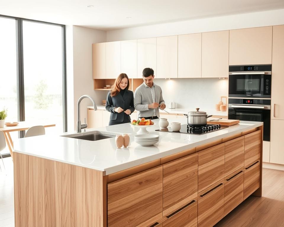 Wat maakt een kookeiland praktisch?