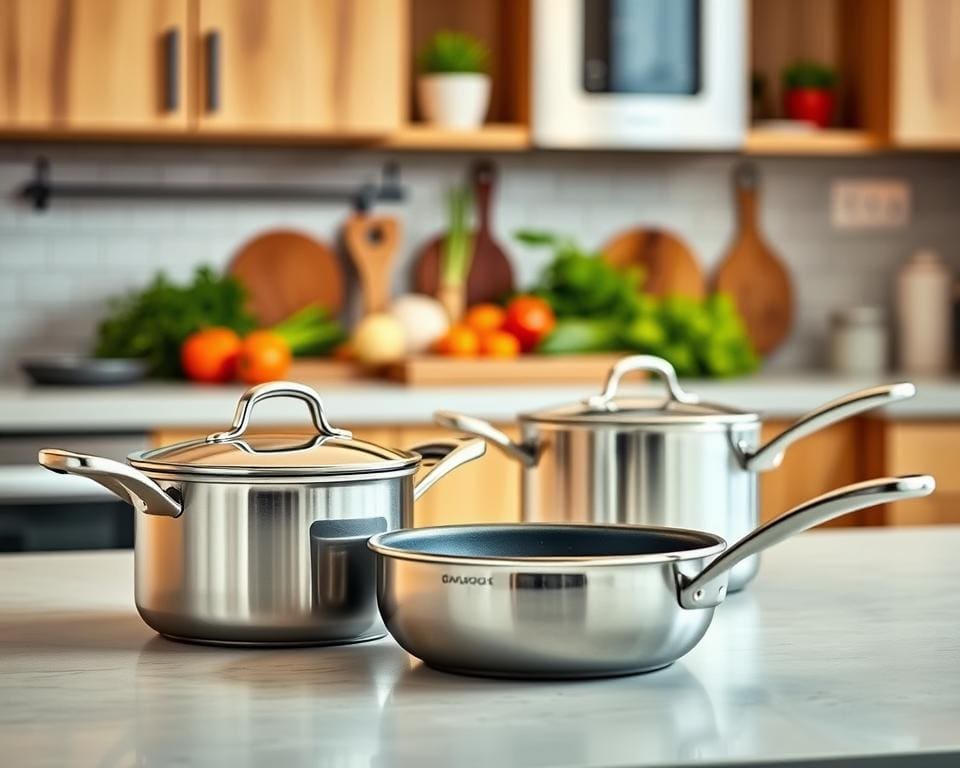 Welke pannenset past bij dagelijks koken?