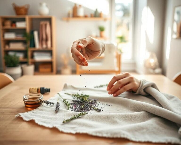 Hoe breng je natuurlijke geur in textiel?