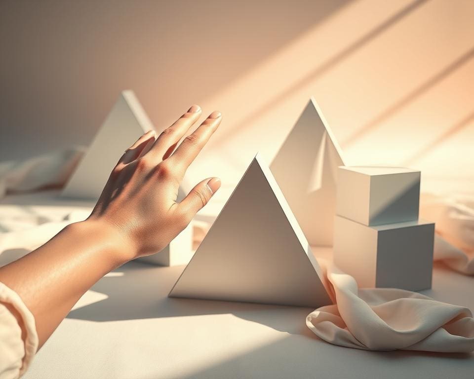 Hoe breng je zachtheid in scherpe vormen?