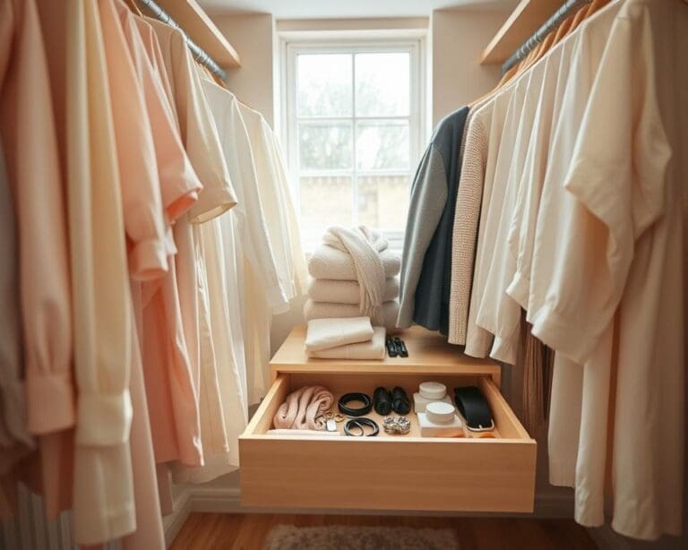 Hoe creëer je rust in je kledingkast?