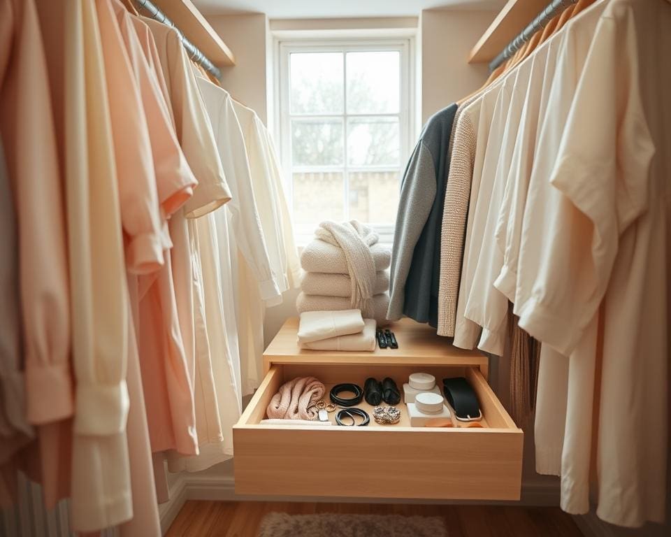 Hoe creëer je rust in je kledingkast?