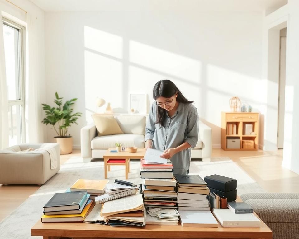 Hoe start je met ontspullen?