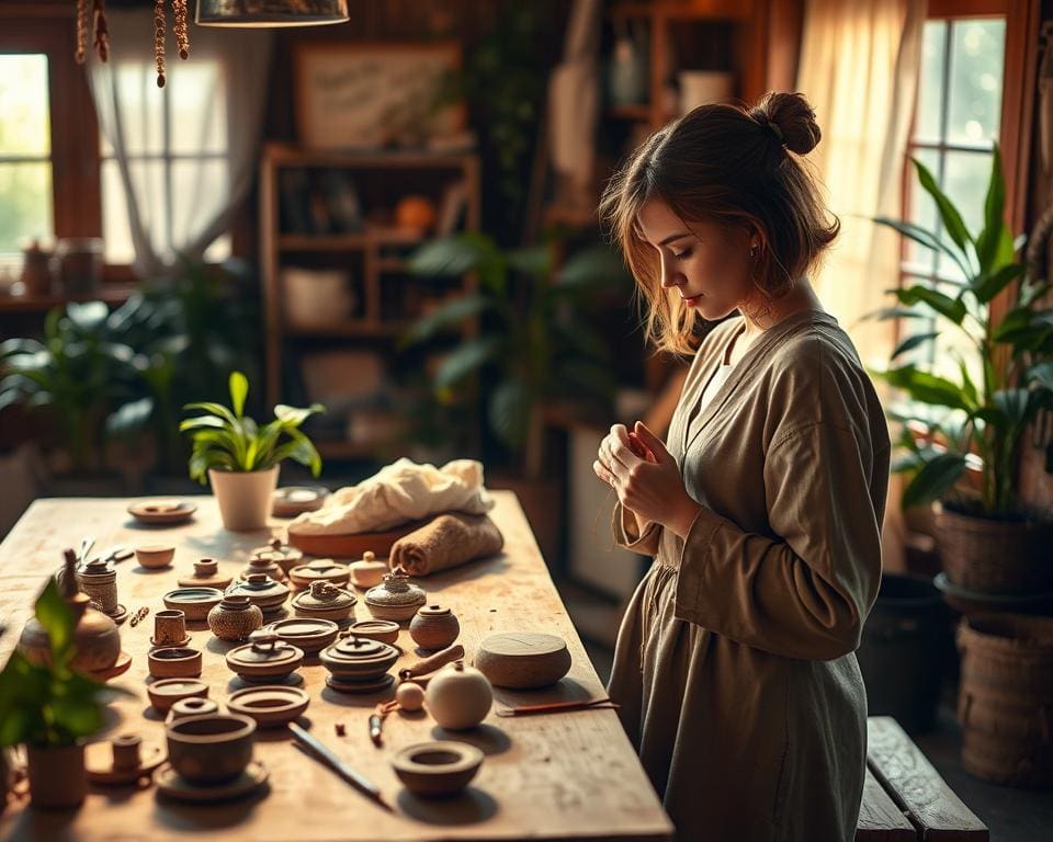 Hoe stimuleert handwerk mindfulness?