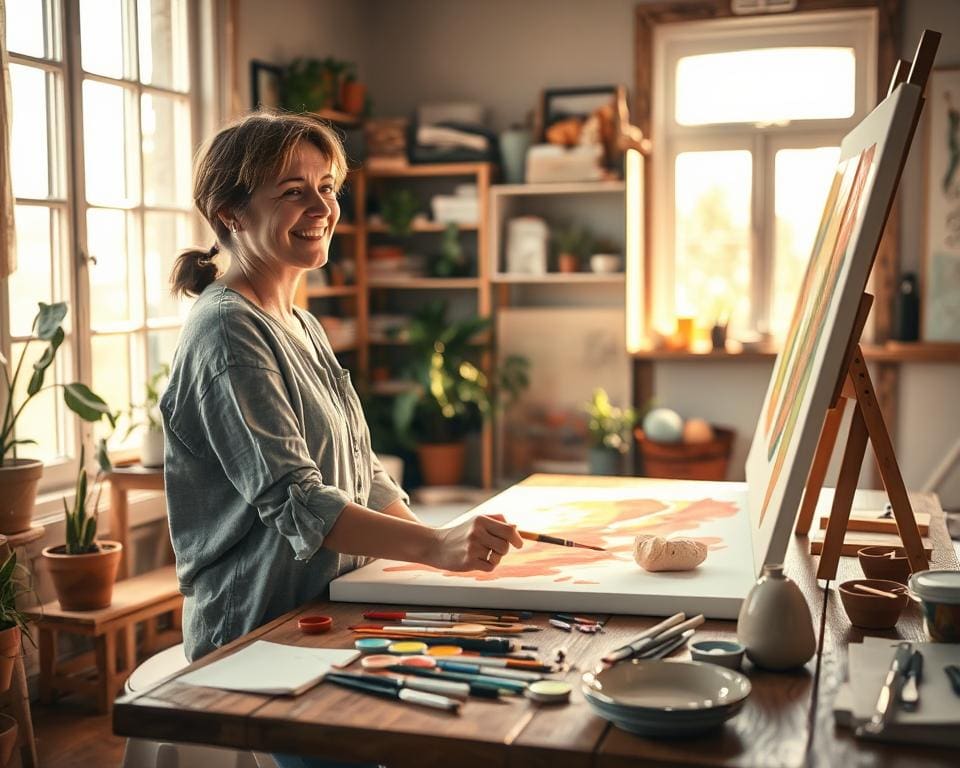 Waarom creatief bezig zijn ontspant?