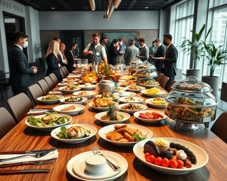 Waarom een cateringbedrijf inschakelen voor bedrijfsevents?