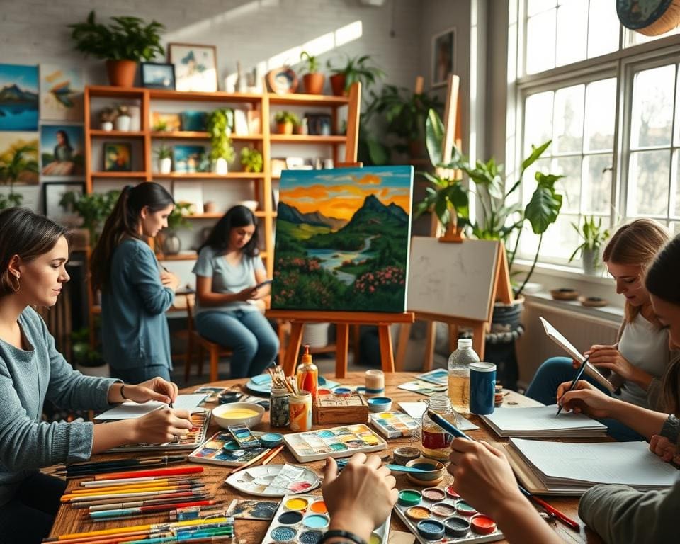 Wat zijn leuke creatieve bezigheden?