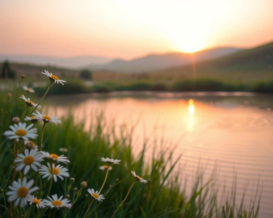 Welke kleuren dragen rust bij ochtendlicht?
