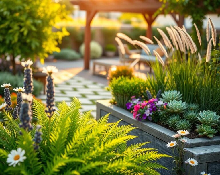 Welke planten brengen vitaliteit in rustzones?