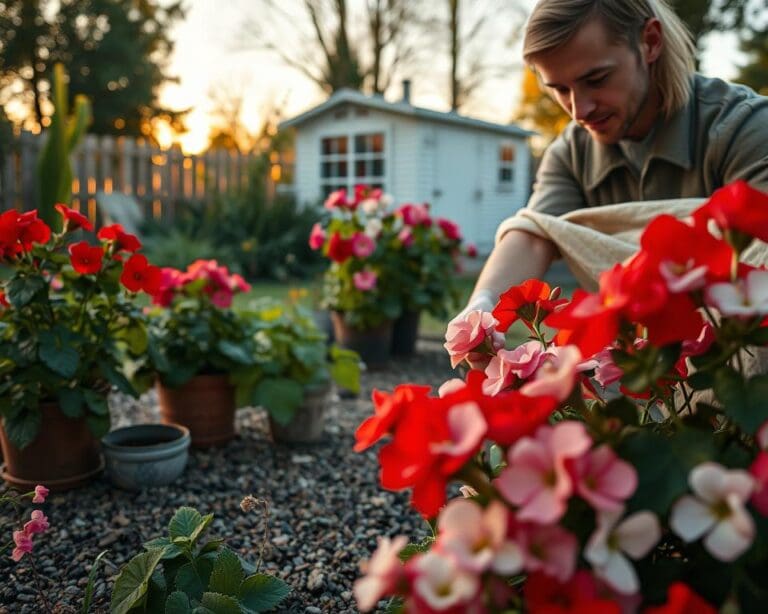 Hoe bescherm je geraniums tegen nachtvorst?