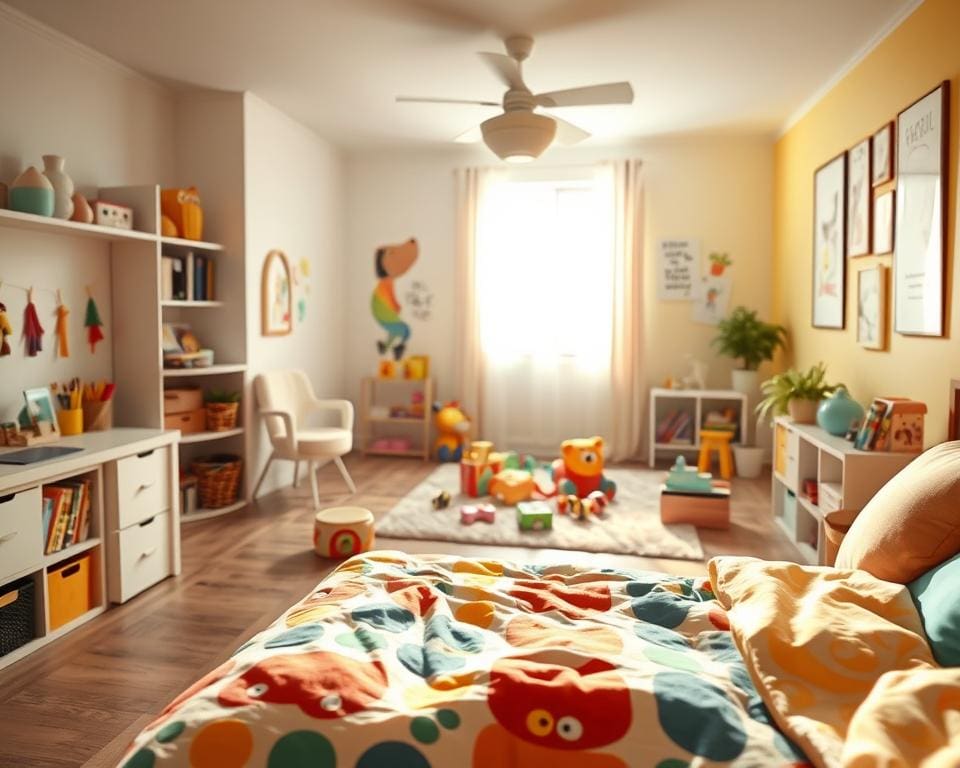 Hoe richt je een kinderkamer functioneel in?