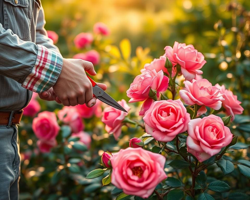 Hoe snoei je rozen voor een rijke bloei?