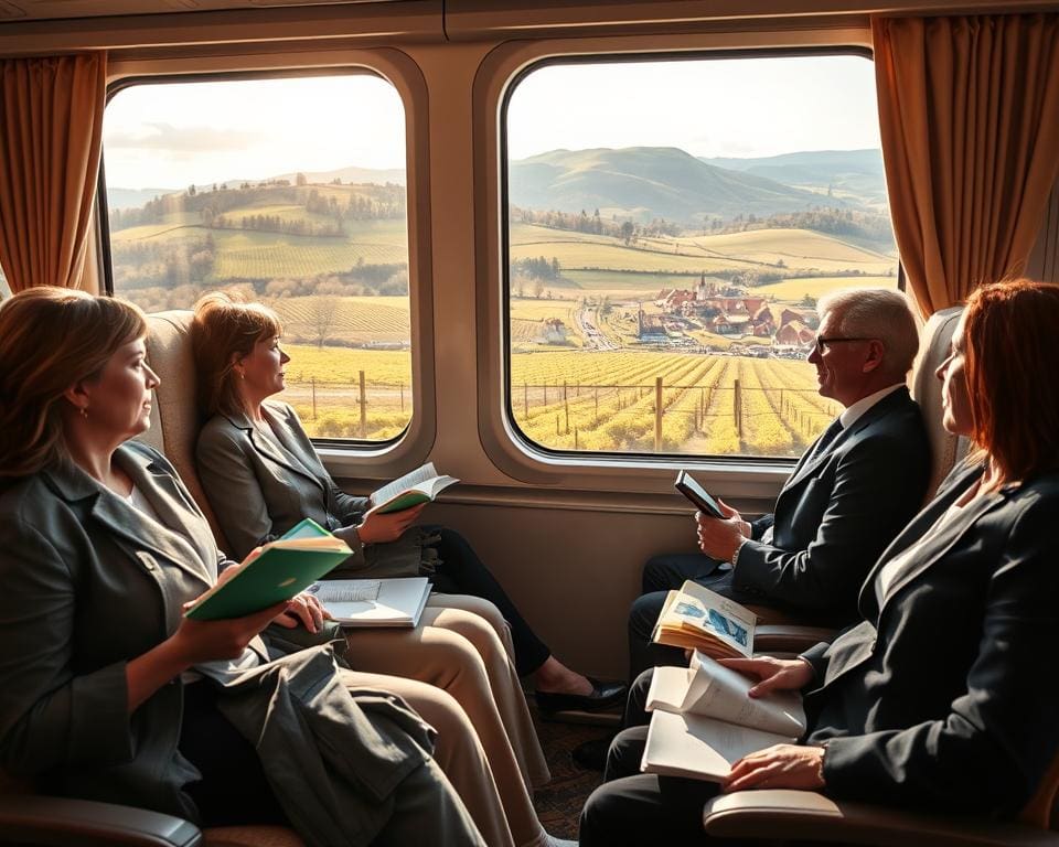 Is een treinreis naar Wenen comfortabel?